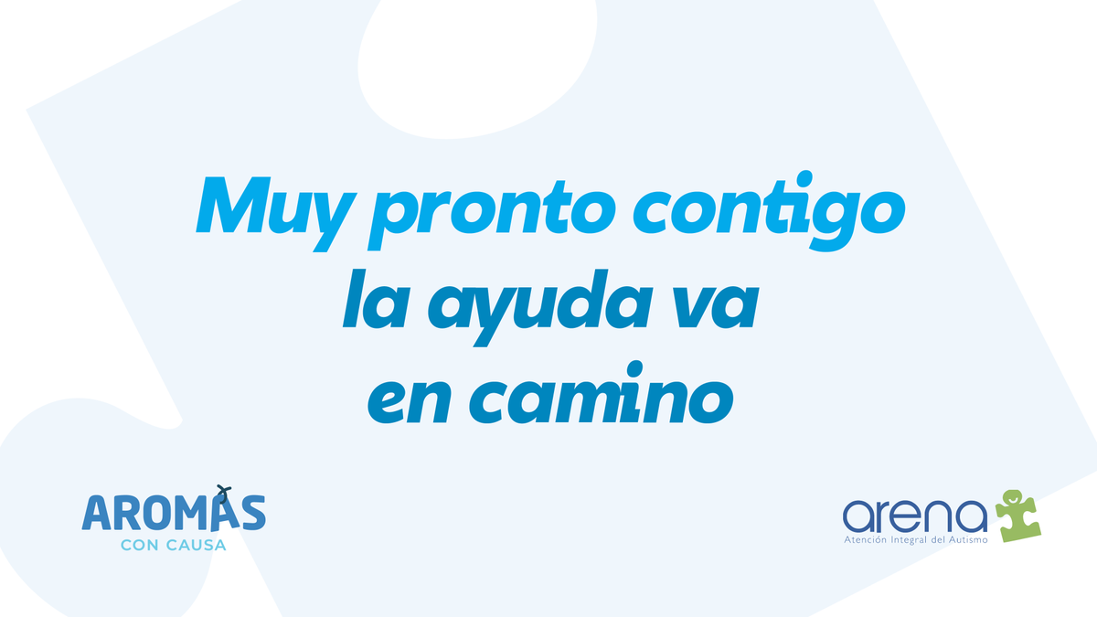 Estamos a unos días de iniciar nuestra campaña Aroma con Causa para apoyar a <a href="/AutismoArena/">Autismo Arena</a> en la atención integral a niños y niñas con autismo. Únete muy pronto.