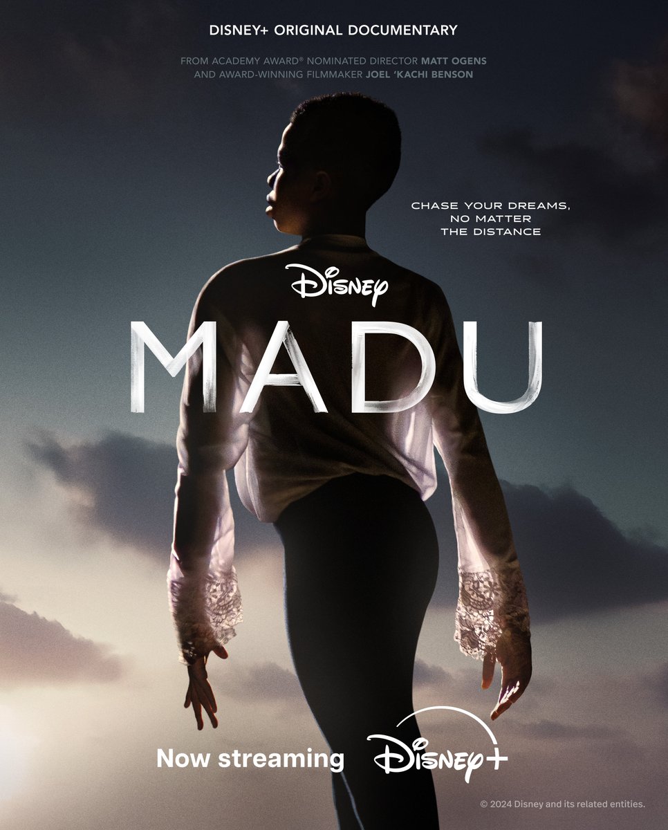 DisneyPlus's tweet photo. A tale of courage, complications, and a cross-continental pursuit of passion.

Follow the remarkable journey of Anthony #Madu, now streaming on #DisneyPlus! https://t.co/075GRrWVNo