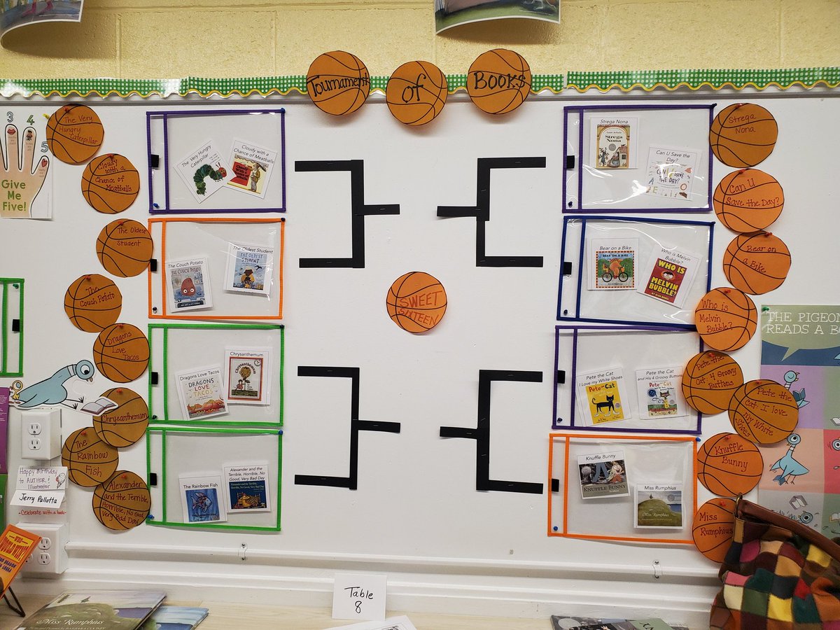 March Madness Tournament of Books was a wonderful success! Our school read & enjoyed books and ended Reading Week with a fabulous assembly. @CharihoRegional @SchLibRI @MrG_HVES