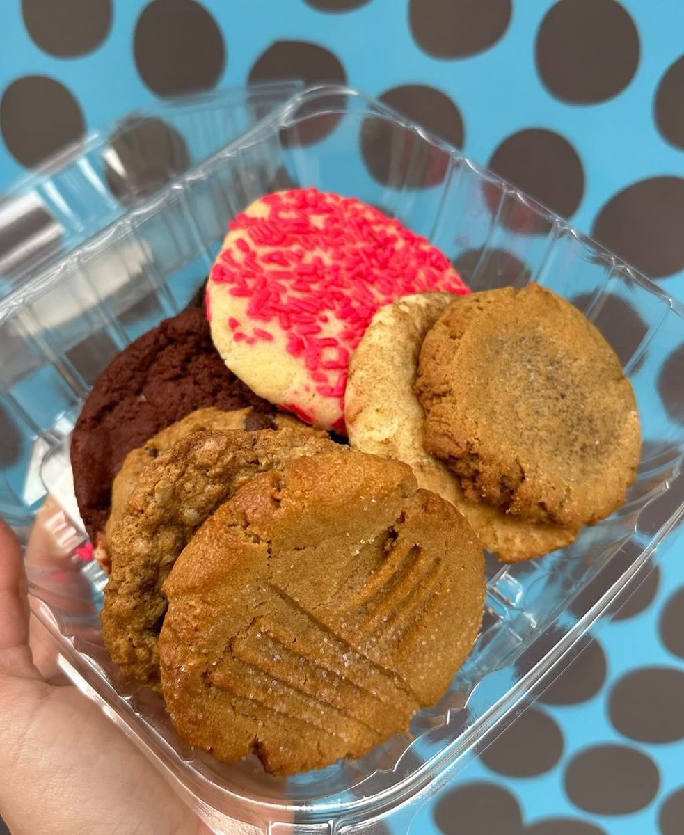 Indulging in a baker’s dozen from Captain Cookie &amp; the Milk Man! 🍪✨ With over 30 years of perfecting our cookie recipes, each bite is a taste of tradition and quality. 

Swing by your nearest Captain Cookie or order through your go-to delivery app to experience the goodness!🥛