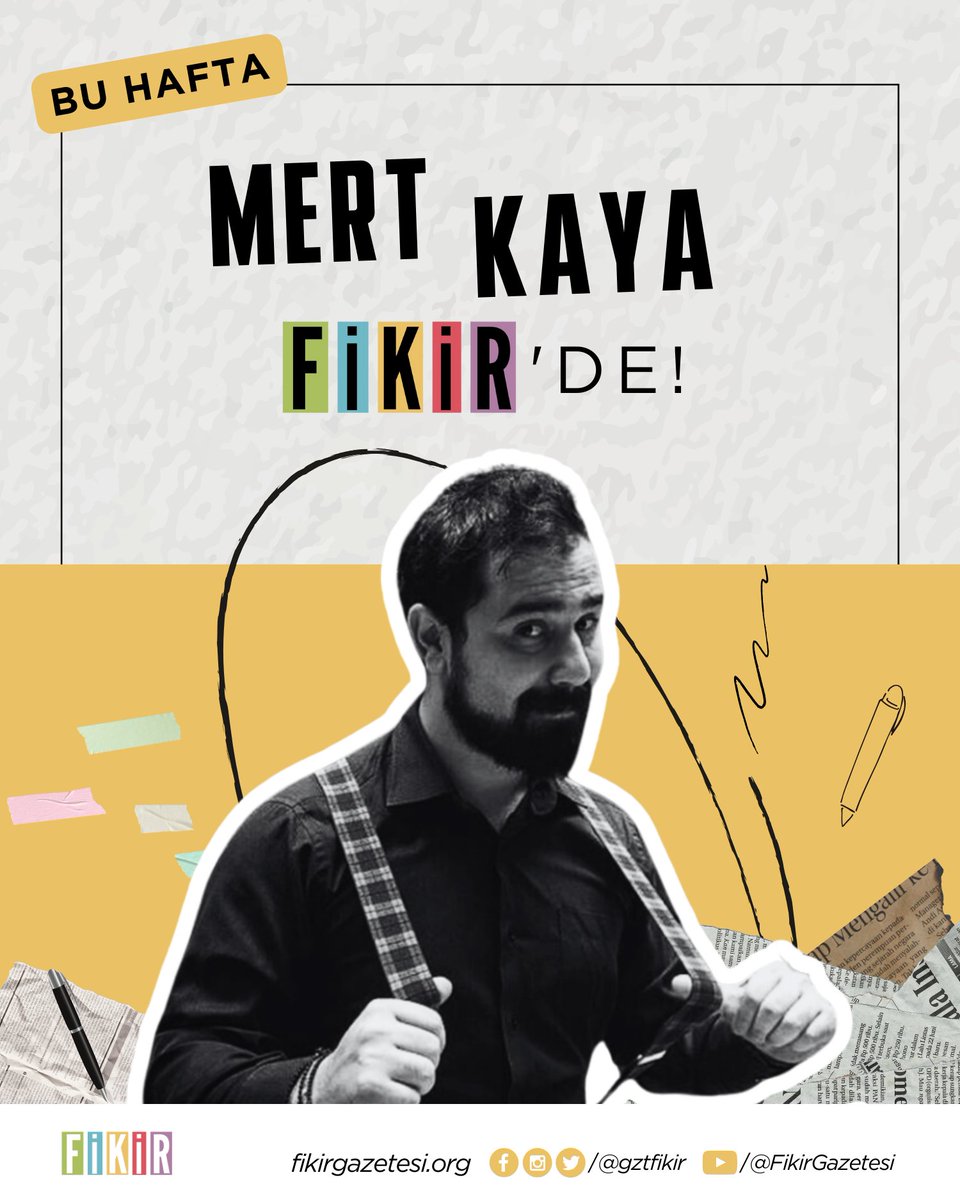 ✍🏼 Mert Kaya (<a href="/mertkagia/">Dr. Mert Kaya</a>) | ‘Tarihsel Belleğin Yerelde Yeniden İnşası’ başlıklı yazısı ile bu hafta Fikir’de.

🔗 fikirgazetesi.org/2024/03/29/tar…