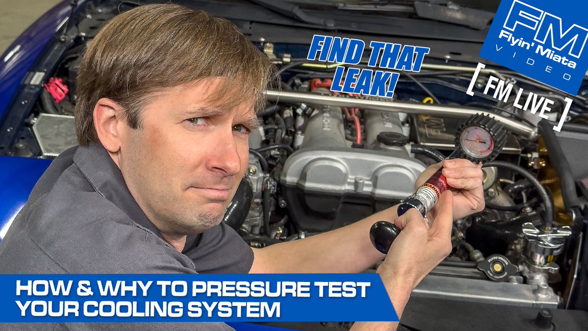 FlyinMiata's tweet image. Now on YouTube in widescreen 4k! 

youtu.be/YwNh0YvjGbs?si…

#spring #summer #trackprep #street #race #preventative #maintenance #cooling #coolant #heatmanagement #test #pressuretest  #brandonfitch #QandA #tech #talk #howto #diy #guide #fmlive #live #video #youtube #fm #flyinmiata