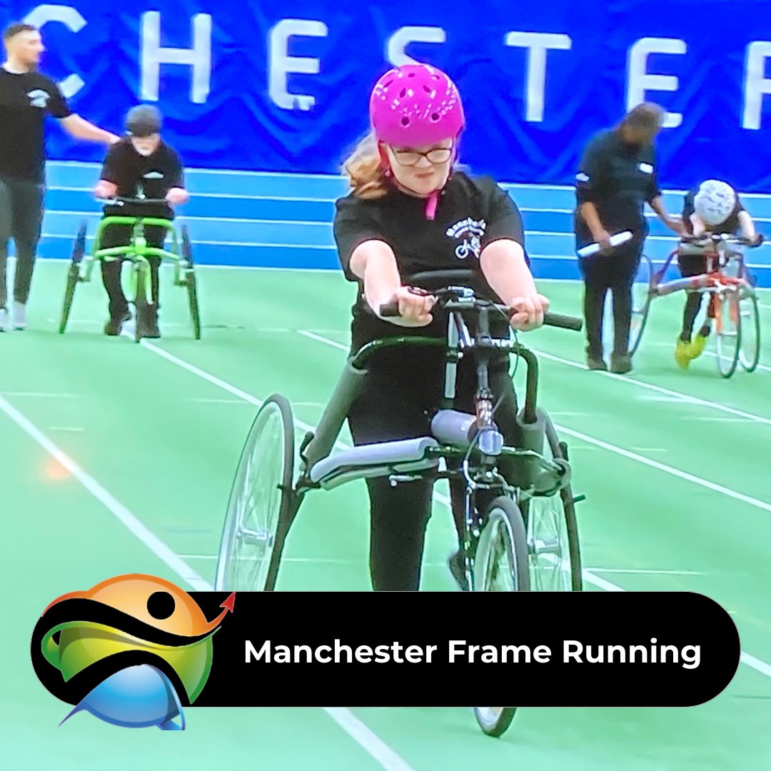 Do you know someone who struggles significantly with their mobility? If so, they may be eligible to come and try our frame running sessions held in #Manchester every Wednesday evening. For more information contact framerunningnw@gmail.com #FrameRunning #EnjoyLife #LetsRun