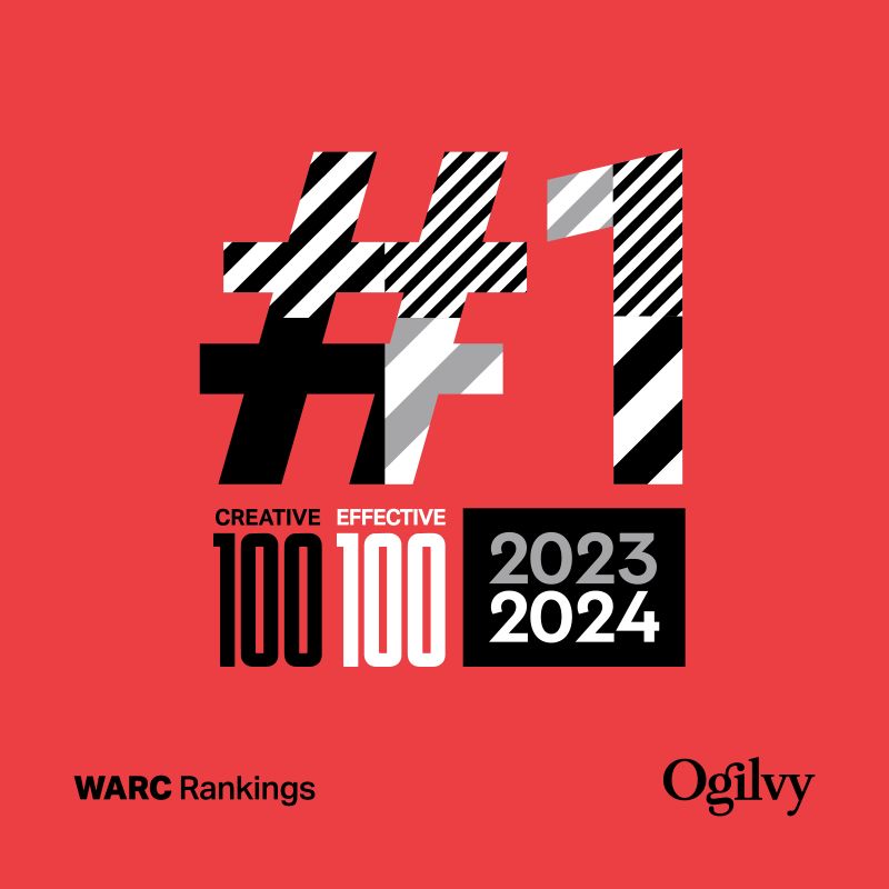 We’re honored to be the First Network to Top Both WARC #Creative100 & #Effective100 for two consecutive years! This recognition speaks volumes to the strategic brilliance and borderless creativity of #TeamOgilvy More here: okt.to/6AFU72