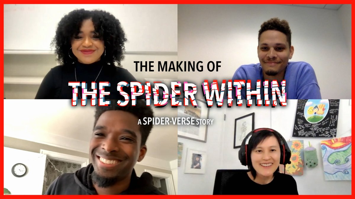 The inaugural members of our shorts program, LENS (Leading and Empowering New Storytellers), came together to create #TheSpiderWithin: A Spider-Verse Story. Get a look behind the scenes at the making of this project. Watch: youtu.be/DSnXE1VNDAQ