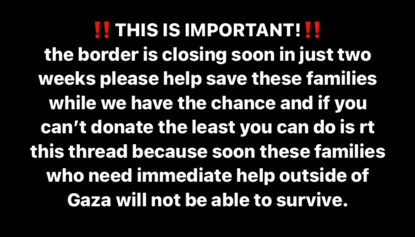 Please read, share and if possible donate.