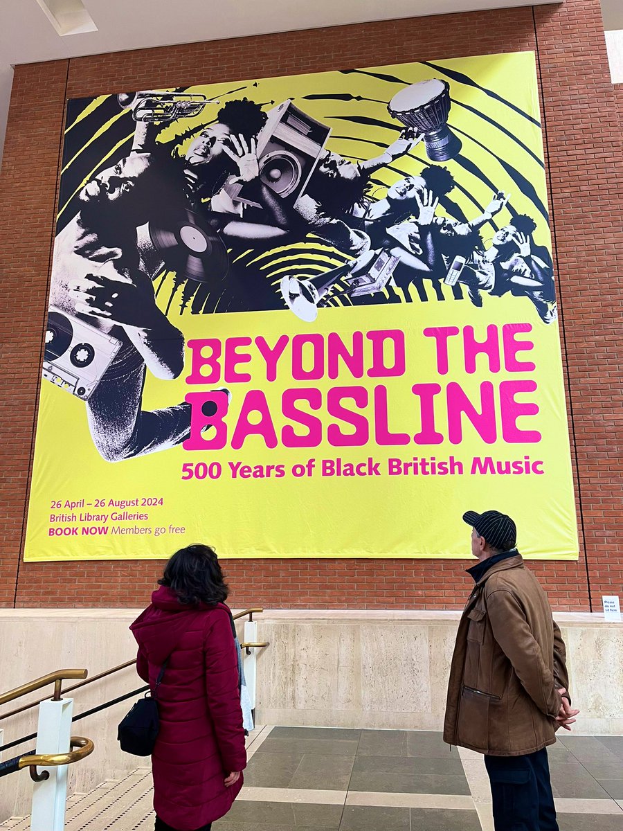 My parents are gutted they’ll be back in Italy before Beyond the Bassline opens at @britishlibrary…do it for them, don’t miss it: beyondthebassline.seetickets.com/timeslots/filt…