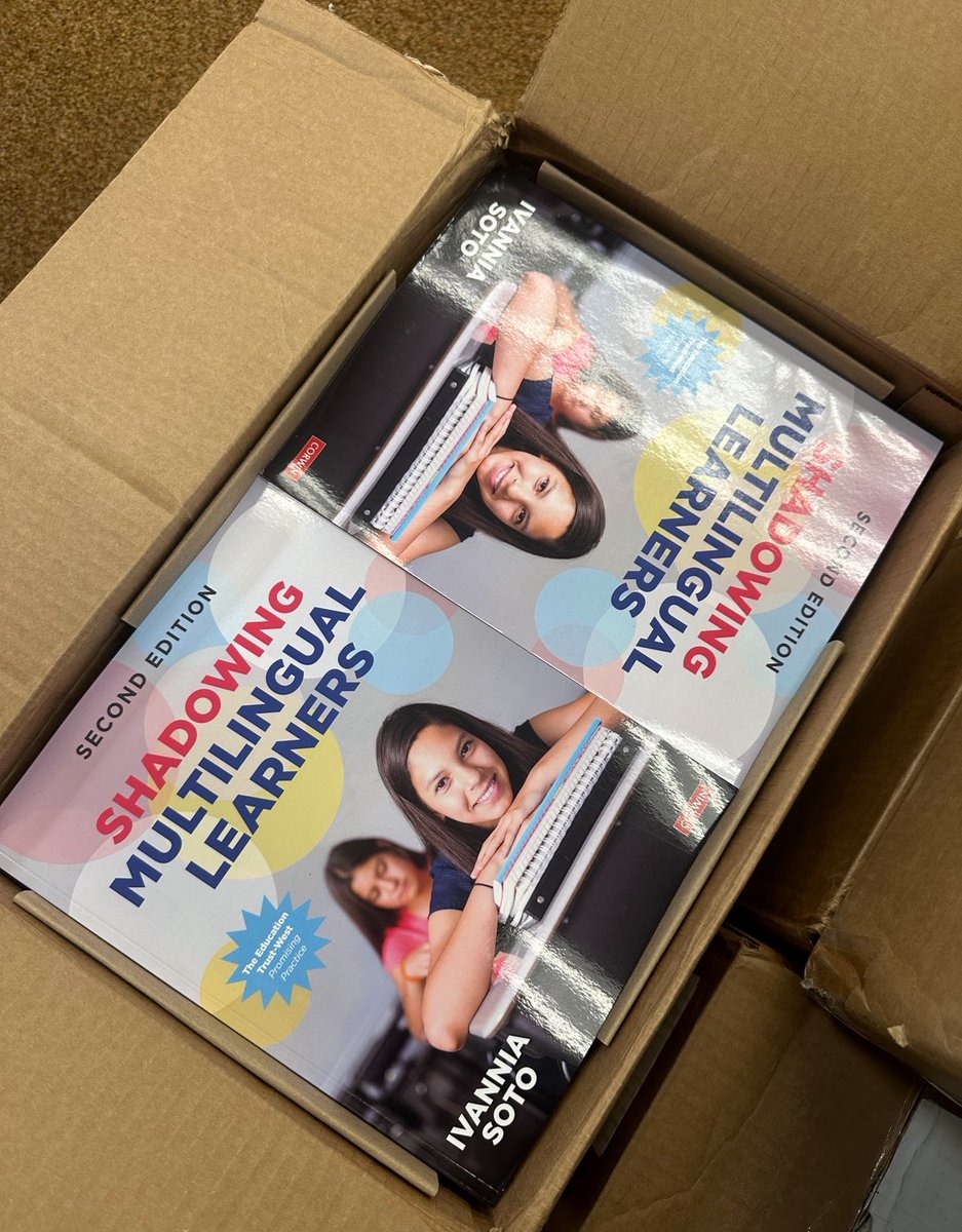 DrRenaeBryant's tweet image. So excited to integrate these three books in our summer professional learning. As we integrate #AI into our classrooms it is so important for us to think about how we will leverage it to help our plurilingual scholars. We will model some #LeadwithCollaboration, #AIForEducators…