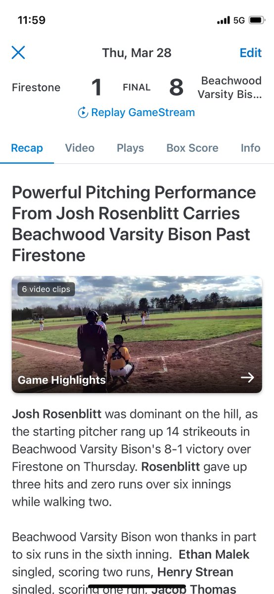 BBisonBaseball tweet picture