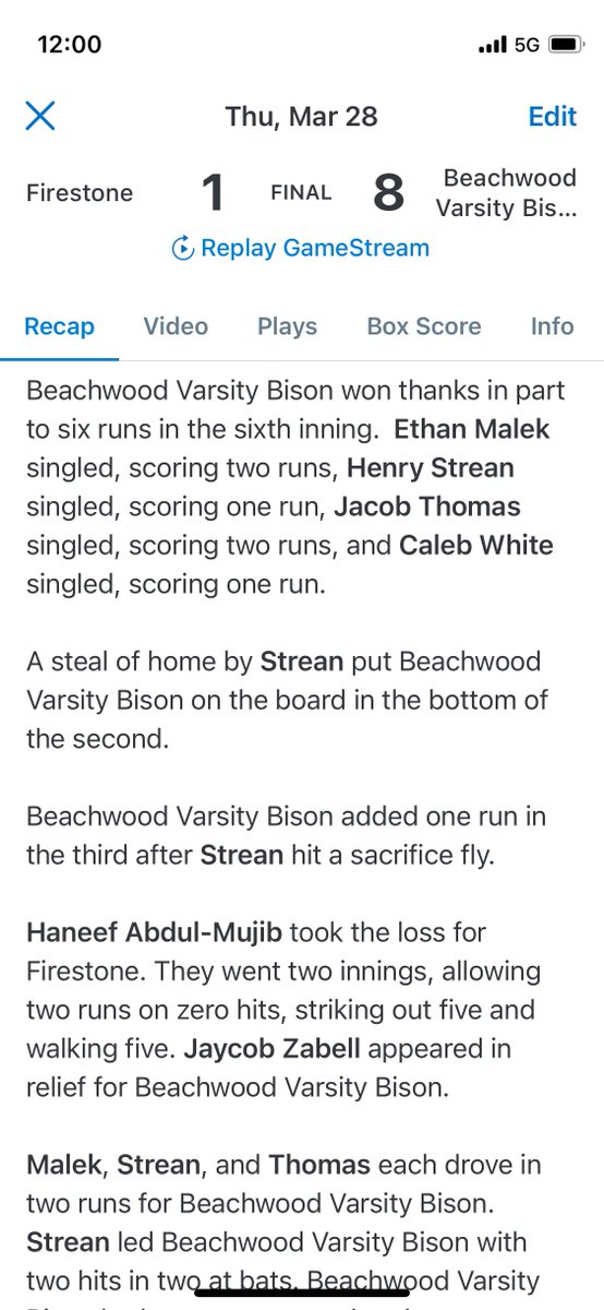 BBisonBaseball tweet picture