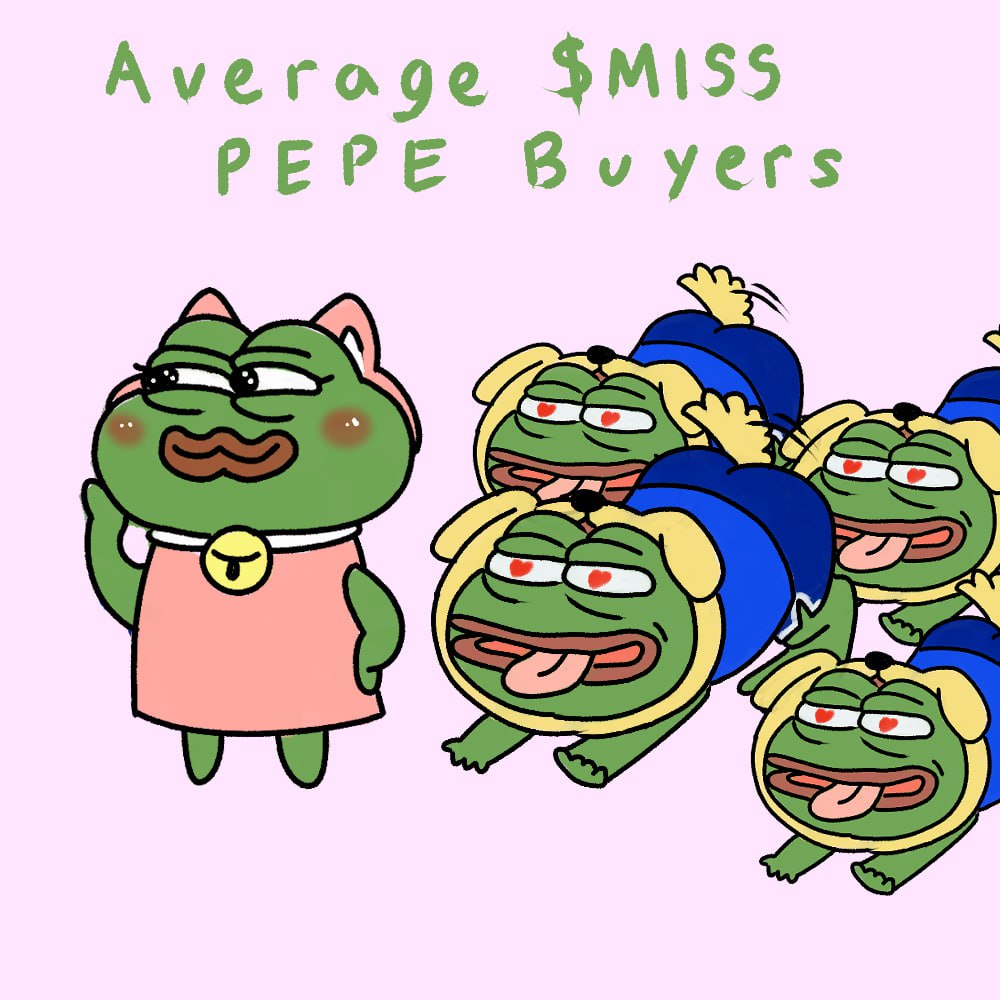 LittleMissPepe's tweet photo. Did you know how the average $MISSPEPE buyers looks like? https://t.co/jSaegNnLw6