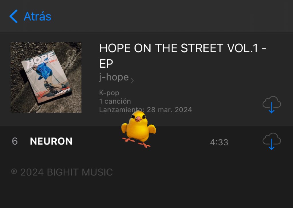 winter_moontj's tweet photo. #Army Perú por favor compren Neuron🚨
Tenemos que ingresar Neuron y todo Hope On The Street Vol.1 a nuestro chart de iTunes Perú🚨
Por favor sigan comprando 🔥
#HOPE_ON_THE_STREET_VOL_1 #ARMYonTidal #NEURONOUTNow #NEURON https://t.co/nVp5Ohx3gV