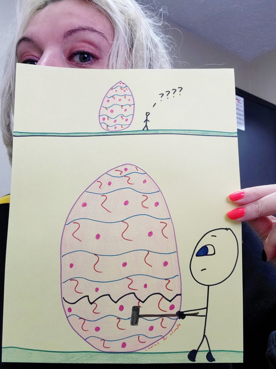 ComicsClimate's tweet image. Comic #ComicsForClimate #FridaysForFuture #HappyEaster #HaveAGoodWeekend #HappyFriday #plastic #Easteregg #EasterEggHunt #ReduceReuseRecycle #reduceplastic #climate #ClimateChange
