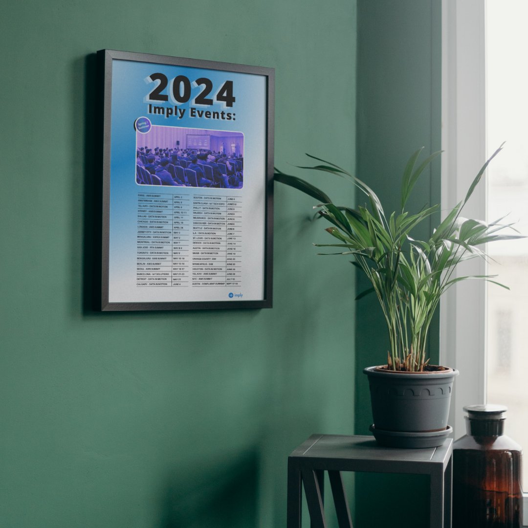 implydata's tweet image. 🌍 🌎 🌏 2 hemispheres. 4 continents. A dozen countries. 36 stops. See you this spring and summer. bit.ly/3x7Uzbt

#DataInMotion @confluentinc #confluentcurrent #AWSSummit @apachekafka #kafkasummit @druidio #RTASummit #IoTTechExpo