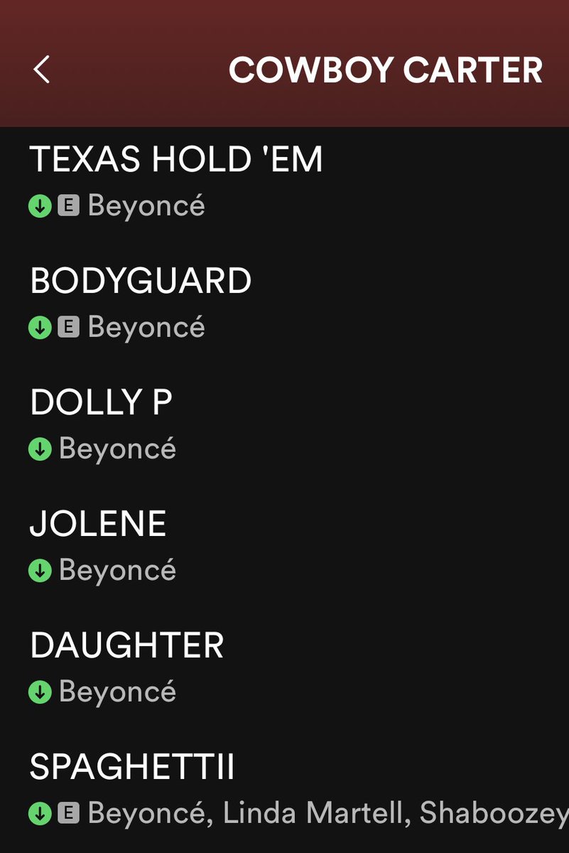 the versatility in these songs alone…like 🥵🔥 #Beyonce #COWBOYCARTER