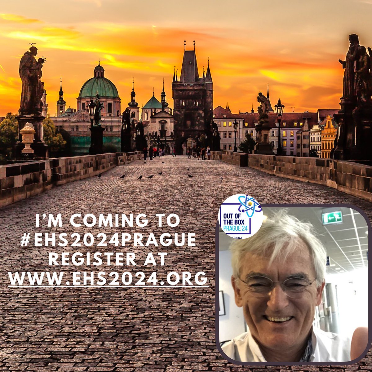 Have you ever seen the #charlesbridge in prague? Want to join great hernia meeting #ehs2024prague? Then you can visit bridge and be at #herniacongress. #herniafriends. #IamEHS