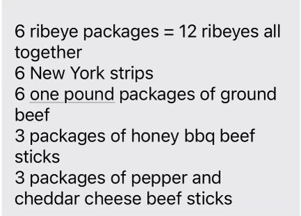 Late addition to the Silent Auction tomorrow! Donated by 2J Premium Meats (Fisk family) we will split the bundle, so two chances to win!! #strikeoutCancergame #cancersucks #bringyourcash 😘