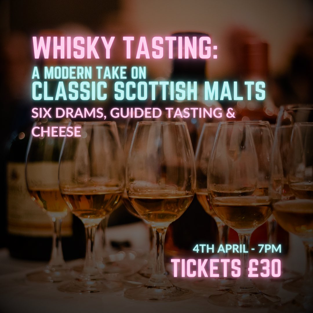 Last few tickets for our whisky tasting on Thursday - thehopvault.com/collections/ju…