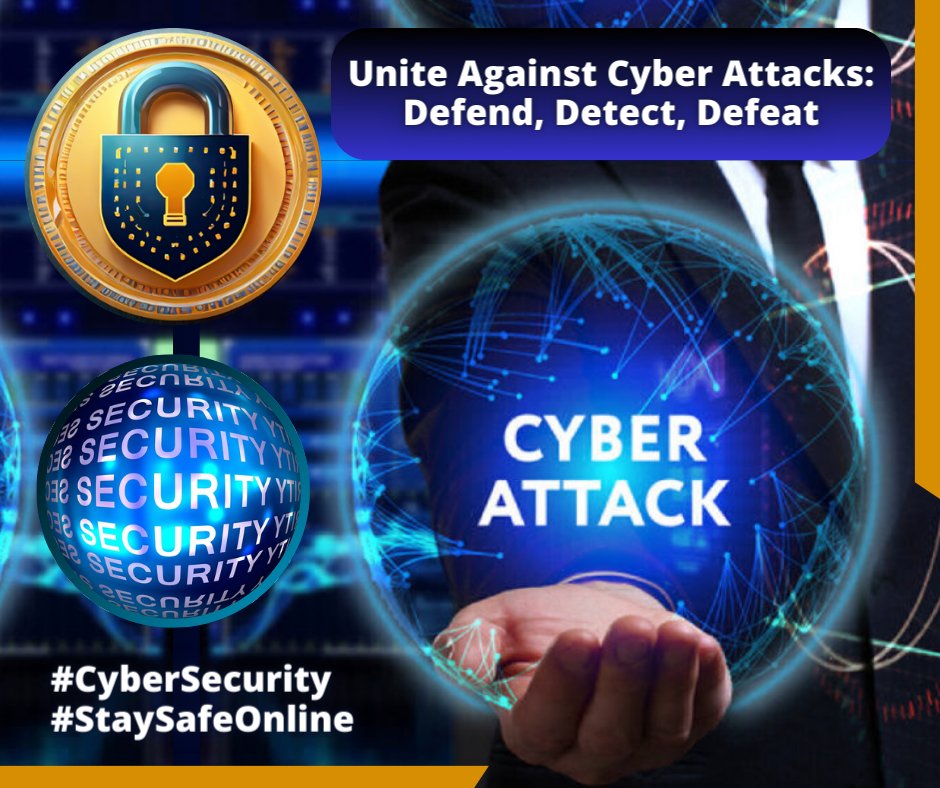Today's #cyberattack serves as a stark reminder of the critical need for robust #cybersecurity measures. Let's stay vigilant prioritize #digital safety, work together to #safeguard your #online spaces. #CyberSecuritySnacks #StaySafeOnline #Security