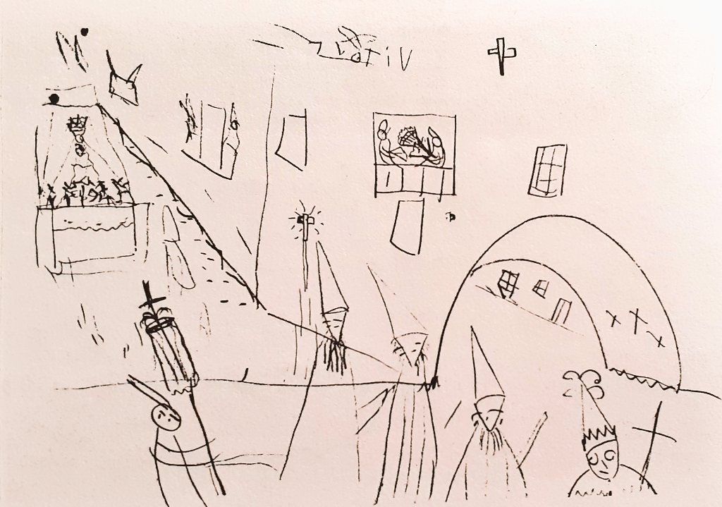 Una procesión de semana santa por Lorca