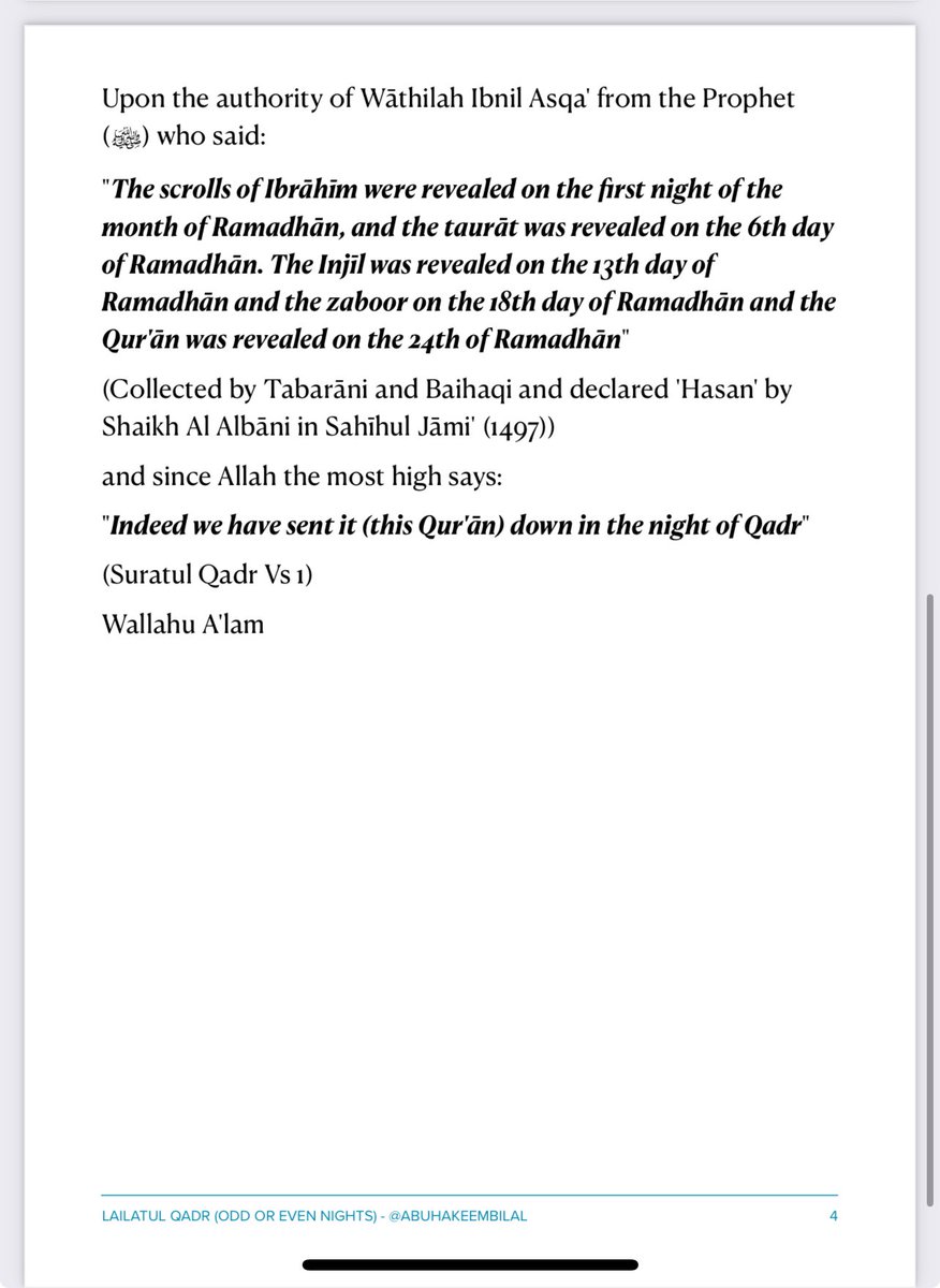 Abu Hakeem Bilal tweet media