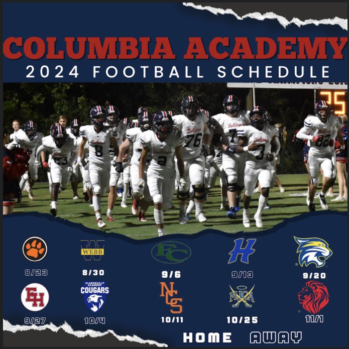 2024 Schedule:
Ready to light up Friday night!