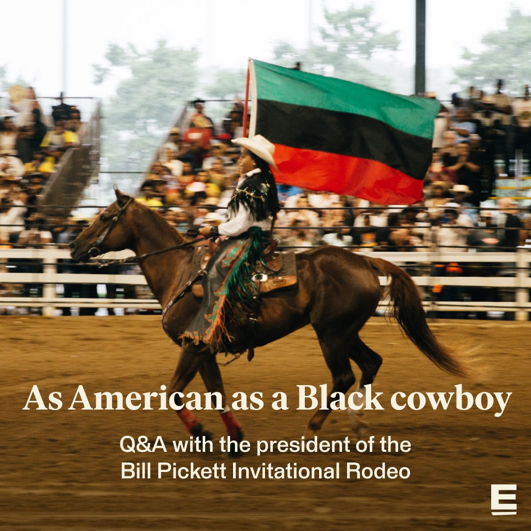 For many, the American flag Beyoncé carries on the cover of “Cowboy Carter” represents imperialism, racism, and violence. To those involved in rodeo, though, the image is a celebration of the Black cowboy and cowgirls that shaped American culture.🧵