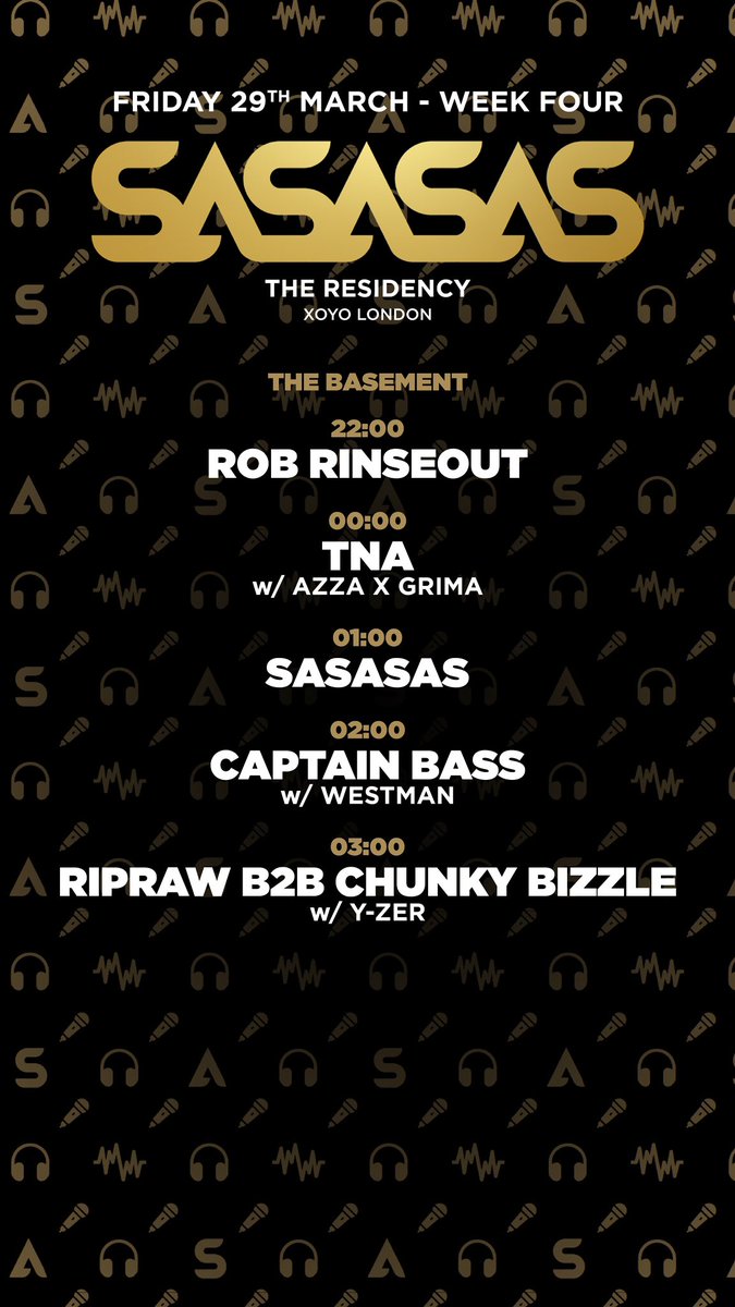TONIGHT AT XOYO! 😨