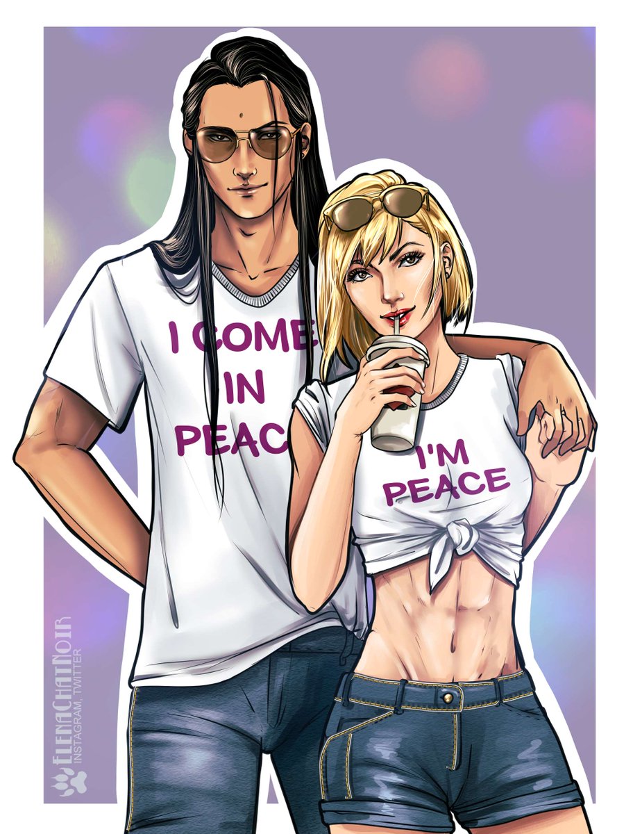 Peaceful partners (in crime) 😏
#FF7PartnersInCrime #tselena #FF7R #FF7リバース