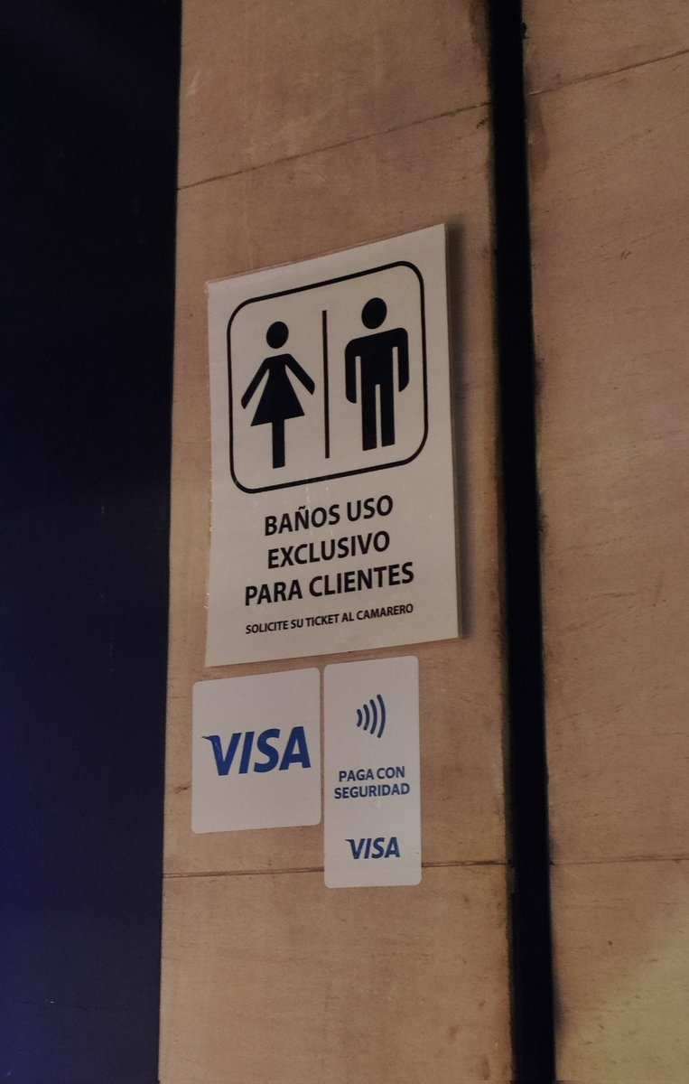 accumalaga's tweet photo. Estos días encontramos muchos establecimientos hosteleros del centro de Málaga con mensajes así.

Esto no se puede permitir. No olvidemos que estamos hablando de una necesidad fisiológica básica.

#VisibilidadEII #LoNecesitoYa #Crohn #ColitisUlcerosa #CofradiasMLG #HaciendoACCU https://t.co/sJRBGsgi1J