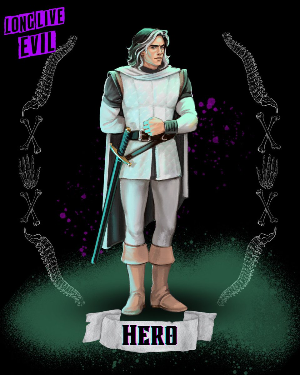 A hero revealed through @VScrivanoKelley’s talent! Lord Marius Valerius, The Last Hope, his family famous for their beauty, skill in battle & ancestral curse. Preorder if you’d like to meet this hero in #LongLiveEvil undergoing villainous tribulation… geni.us/longliveevil