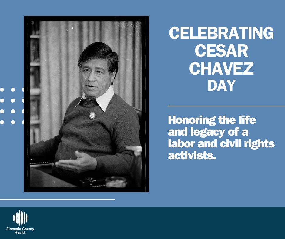 Cesar Chavez Day is a day to honor the American labor rights hero and his enduring legacy. On this day, union members and community leaders celebrate his life and take inspiration from his four decades of service to workers across the USA. Photo courtesy of Library of Congress.
