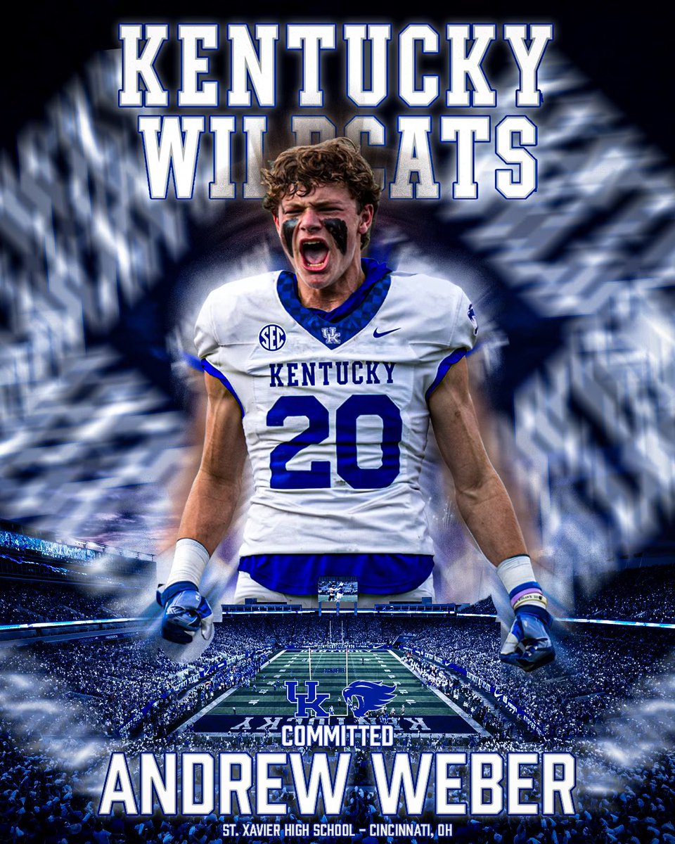 Committed #BBN 

Thank you to my family, friends, and coaches for always supporting me and I’m proud to represent the University of Kentucky! <a href="/UKFootball/">Kentucky Football</a> <a href="/COACHSPECHT28/">Steve Specht</a> <a href="/RUNBYU/">COACH T, M.Ed., HSSCC, USAW,FMS</a> <a href="/Brodbeckj02/">Jake Brodbeck</a> <a href="/1coachmorrison/">Coach Morrison</a> <a href="/AndrewCoverdale/">Andrew Coverdale</a> <a href="/Coach_JCarp/">Jeremy Carpenter</a> <a href="/CoachWoltz/">Coach Woltz</a>
