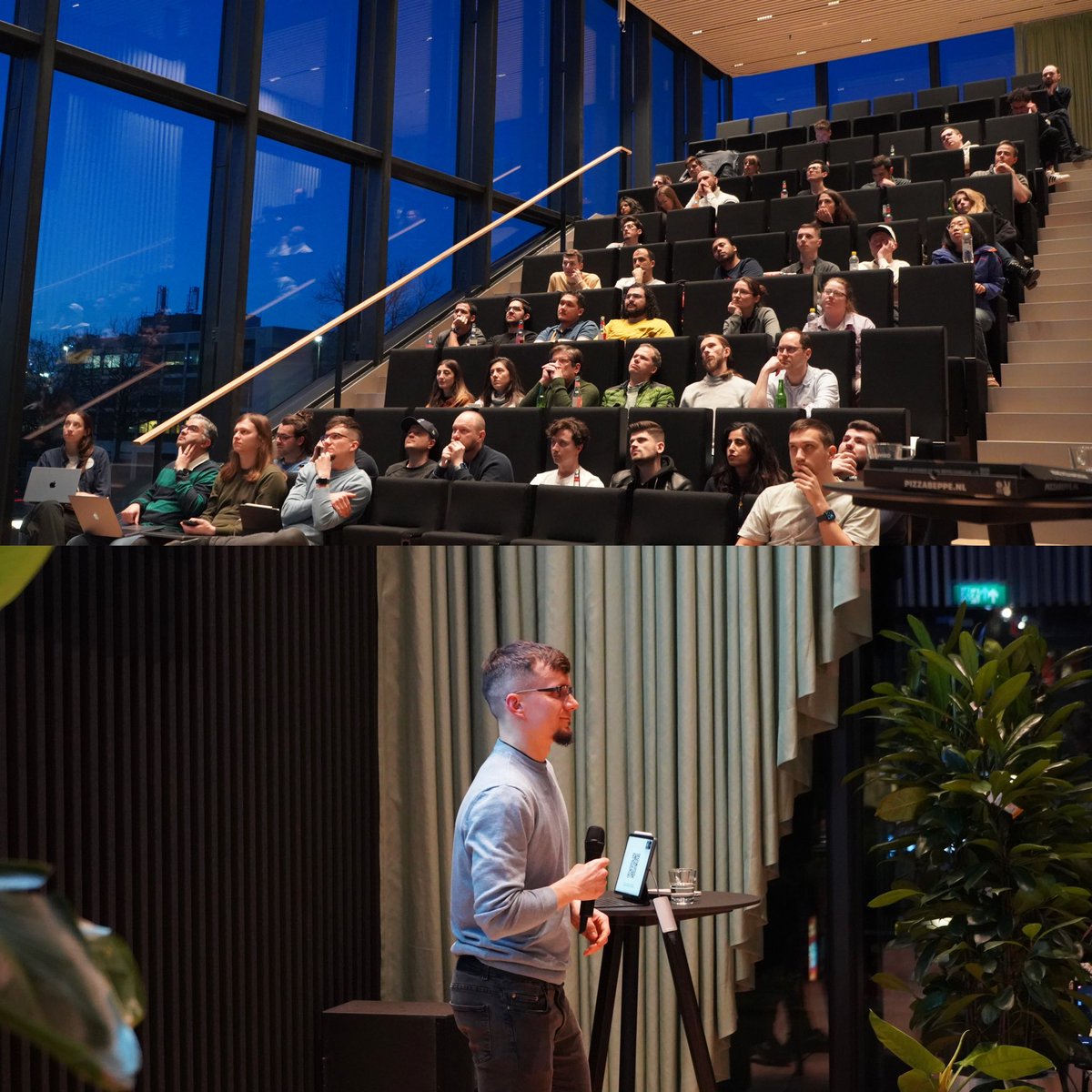 thejsnation's tweet image. Had an awesome time at the #AmsterdamJSMeetup! 🚀

Big thanks to @amirhouieh, @stevermeister, and @gillchristian for their great talks!

Shoutout to our host, @shiralizadeh! 

And a huge thanks to @sowisobv for their support 🤝

👏 Can’t wait for the next one!