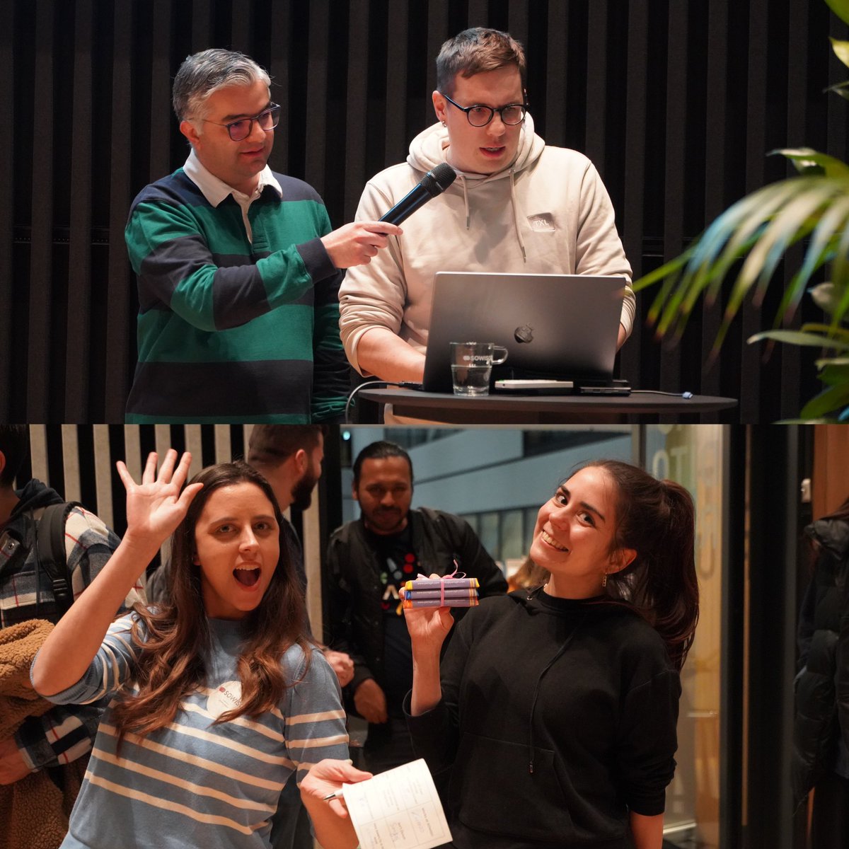 thejsnation's tweet image. Had an awesome time at the #AmsterdamJSMeetup! 🚀

Big thanks to @amirhouieh, @stevermeister, and @gillchristian for their great talks!

Shoutout to our host, @shiralizadeh! 

And a huge thanks to @sowisobv for their support 🤝

👏 Can’t wait for the next one!