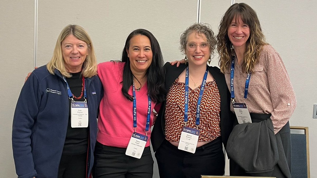 So wonderful to share the stage with amazing colleagues, old and new, at this past week's @ASAging #OnAging2024 conference where we discussed challenges facing the direct care workforce and innovations to support them. #LTSS #workforce #directcare