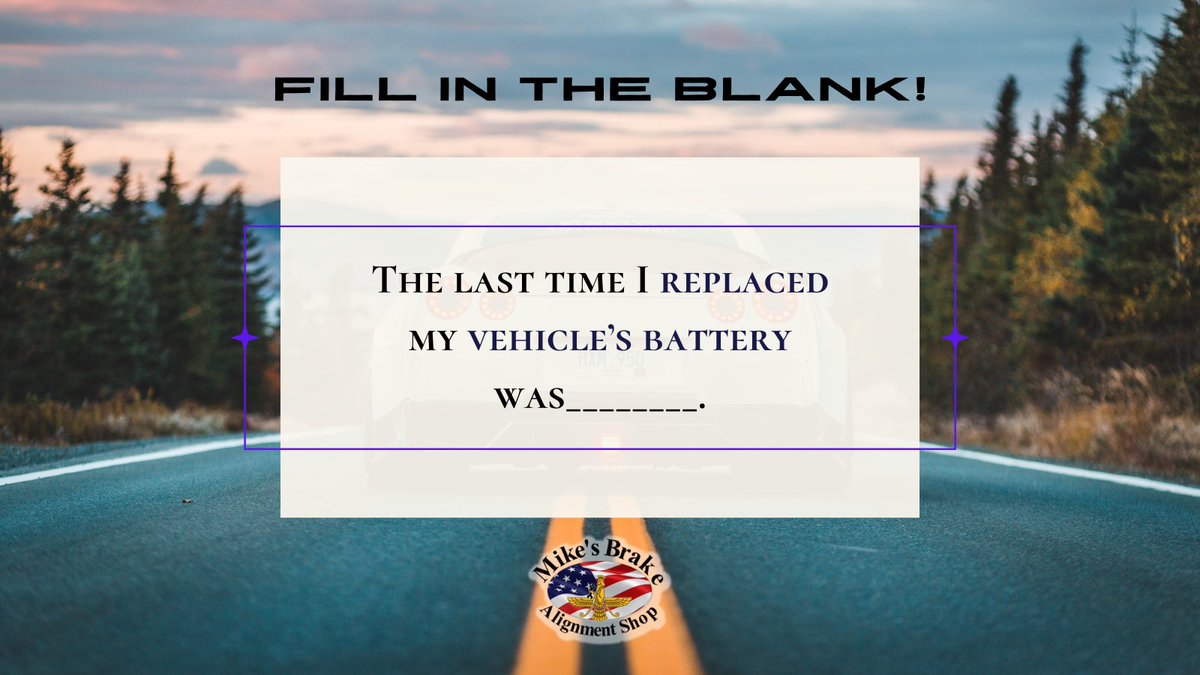 If you said more than 4 years, then it’s time to replace it. Contact us today to schedule your car’s battery replacement and drive worry-free! 📞 (817) 834-2725 🖥️ mikesautospa.com #batteryrepair #batteryreplacement #autoshop