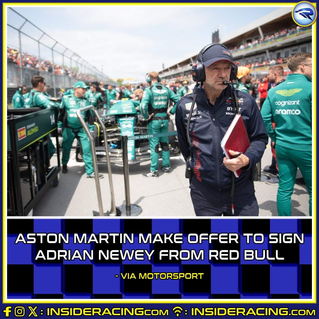 Aston Martin chief Lawrence Stroll reportedly signed off the big money offer made to Newey during the Saudi GP weekend

#F1 #Formula1