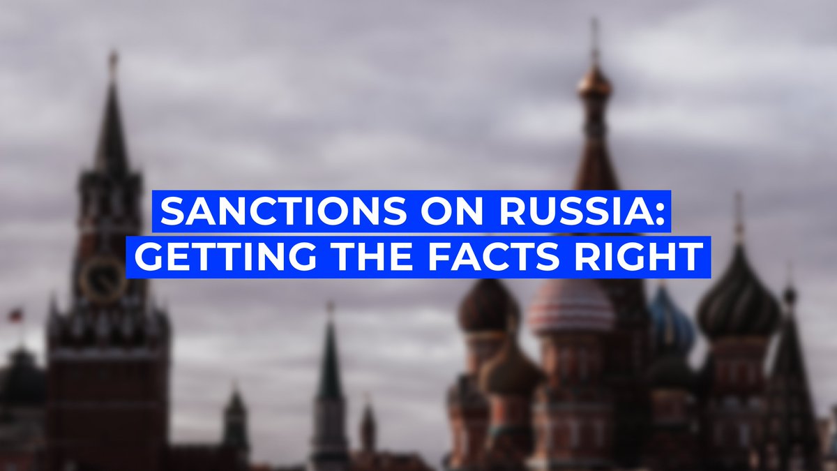 Sanctions aren't a panacea, but they are a vital part of the response to Putin's aggression in Ukraine. Without them, Russia's resources and technology would escalate the war, threatening peace, freedom and prosperity across Europe. Read more: bit.ly/3PnikCC