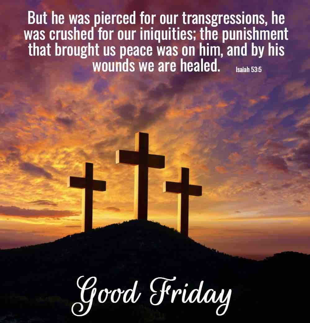 Have a blessed and peaceful Good Friday as we remember His great sacrifice and love for us. 🕊️