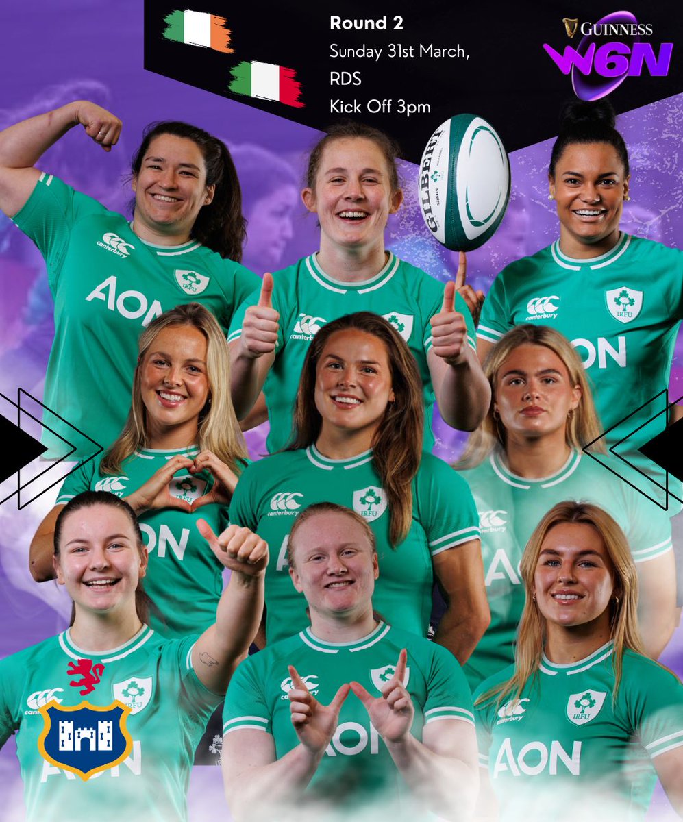 Busy weekend for our Rock contingent. Our Women's 1st XV head to Cork tomorrow while we have 9 representatives in Irish action on Sunday at the RDS 😍👊🏻🇮🇪🔴🔵