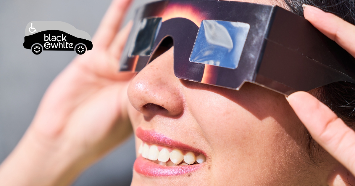 BWTransport1's tweet image. Toledo&apos;s primed to be a choice viewing spot for the Great American Eclipse! Skip traffic, book Black &amp;amp; White for April 8th. bit.ly/3TeOUb5 

#GreatAmericanEclipse #AprilEclipse #SolarEclipse #Eclipse #ToledoEclipse  #Accessible #NEMT #BWTransportation #Toledo #Ohio