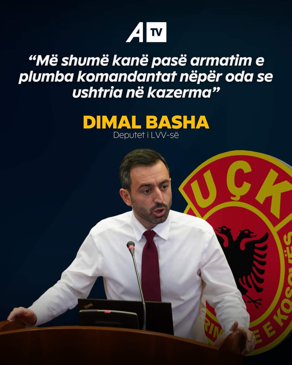 Ky është aq injorant saqë as nuk e din që kur është themeluar UÇK-ja, ka qenë një grup gueril, nuk ka pasur askund kazerma ushtarake në Kosovë të kontrolluara nga shqiptarët. Kazermat kanë qenë të armatës serbe. 🙉🙉🙉 #damn #gjynah