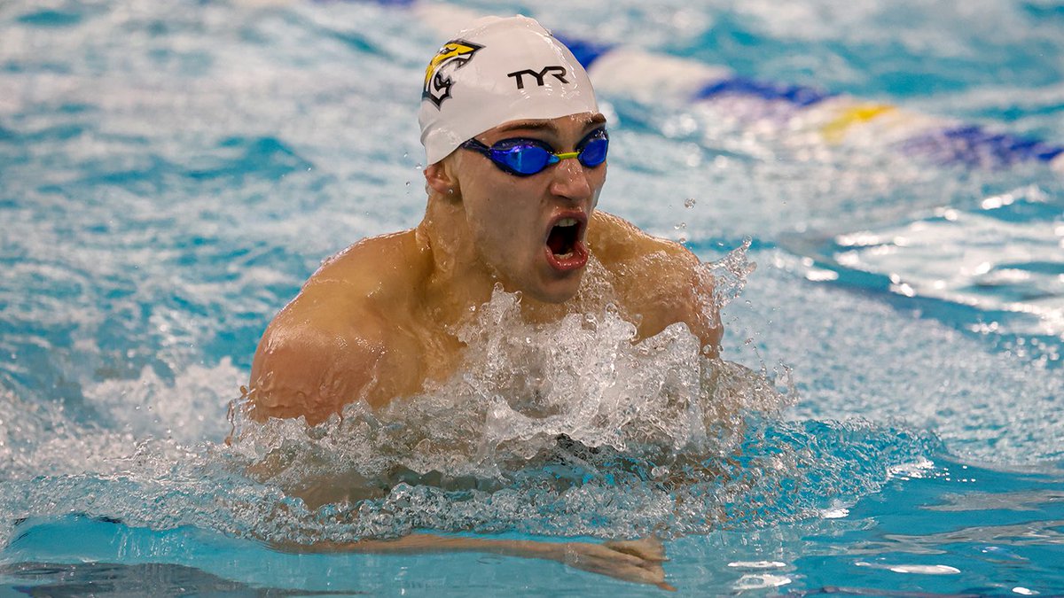 In the last two days, a pair of @TowsonTigers earned First-Team All-America honors. Yesterday it was @Towson_GYM Bella Minervini on uneven bars. Today it was @Towson_SWIMDIVE star @brian_benzing in the 100 breaststroke. Congrats to both student-athletes.