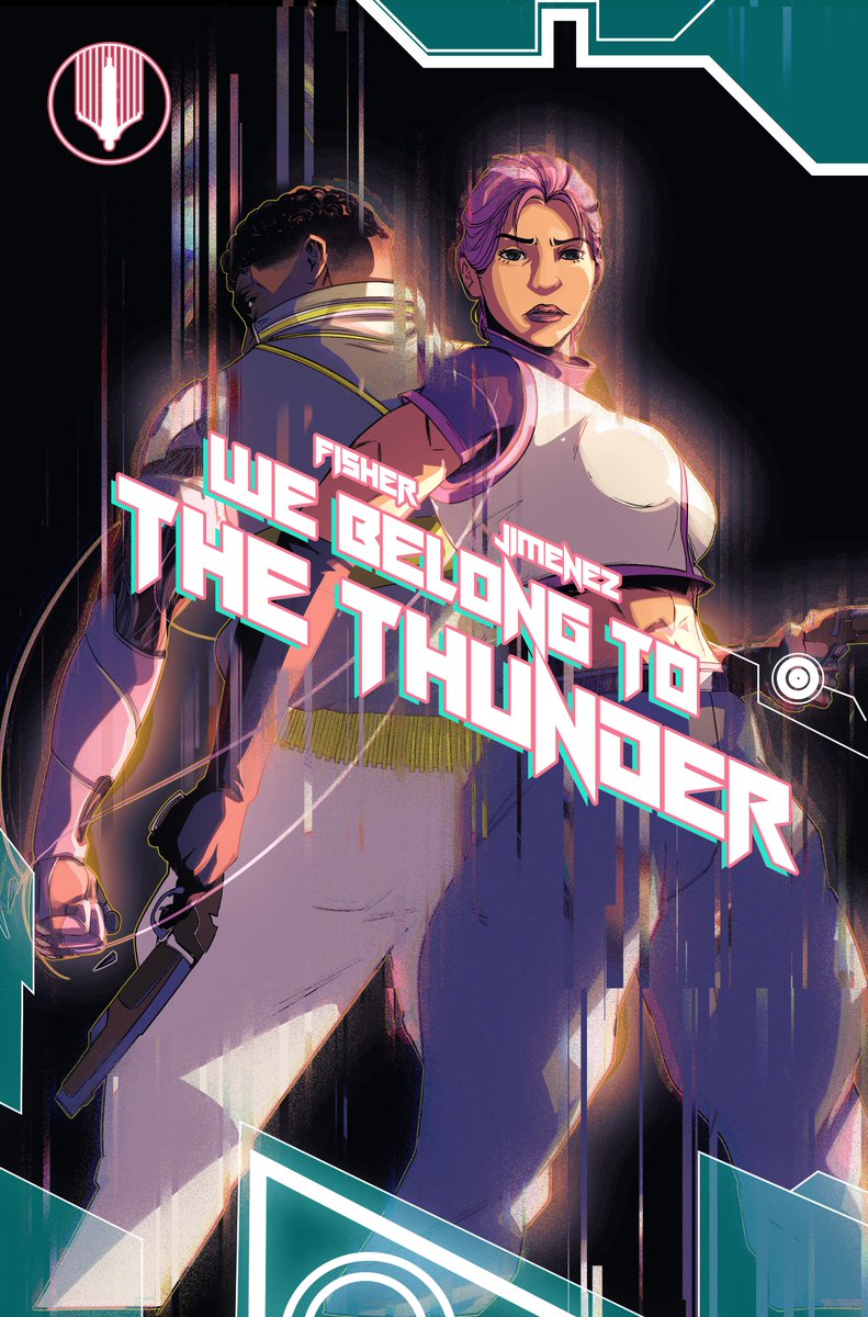 Last but not least, prepare for We Belong to the Thunder, a neon soaked cyberpunk twist on Romeo and Juliet by Brent Fisher and Marcus Jimenez.