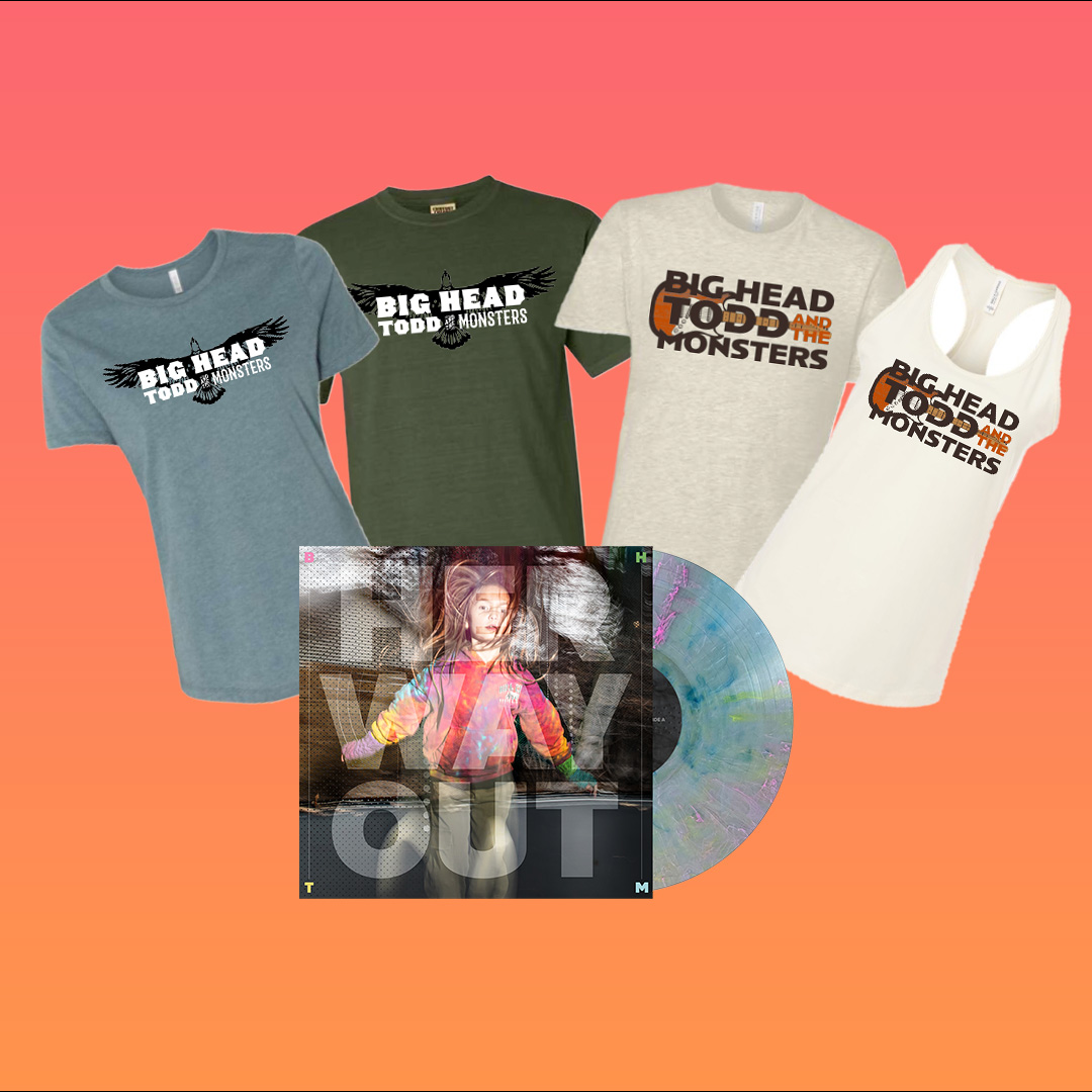 PRE-ORDER New ‘Her Way Out’ vinyl, CD, test pressings, shirts, tanks and hats --> shop.bigheadtodd.com/collections/he…
