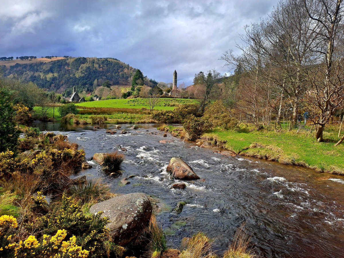 Lovely Good Friday hike around Glendalough today, Wicklow is a special county.