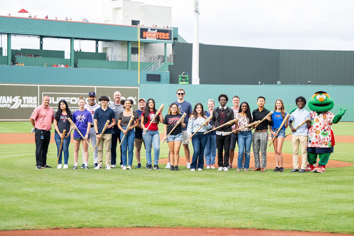 Congratulations to our very own, Chris Supre, for being one of the 16 students awarded a $5,000 college scholarship by the Boston Red Sox at Fenway South! Your hard work and dedication have truly paid off. 🎇 #WeAreEast #bostonredsox