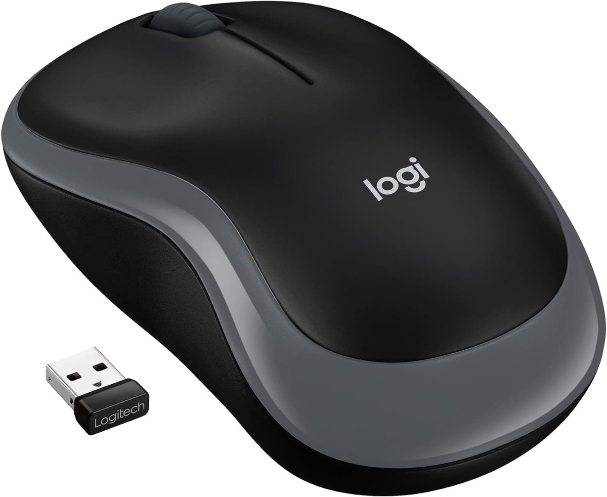 Logitech M185 Mouse Wireless, 2,4 GHz con Mini Ricevitore USB, Durata Batteria di 12 Mesi, Tracciamento Ottico 1000 DPI, Ambidestro, Compatibile con PC, Mac, Laptop - Grigio amzn.to/4cDGvXo via @AmazonIT