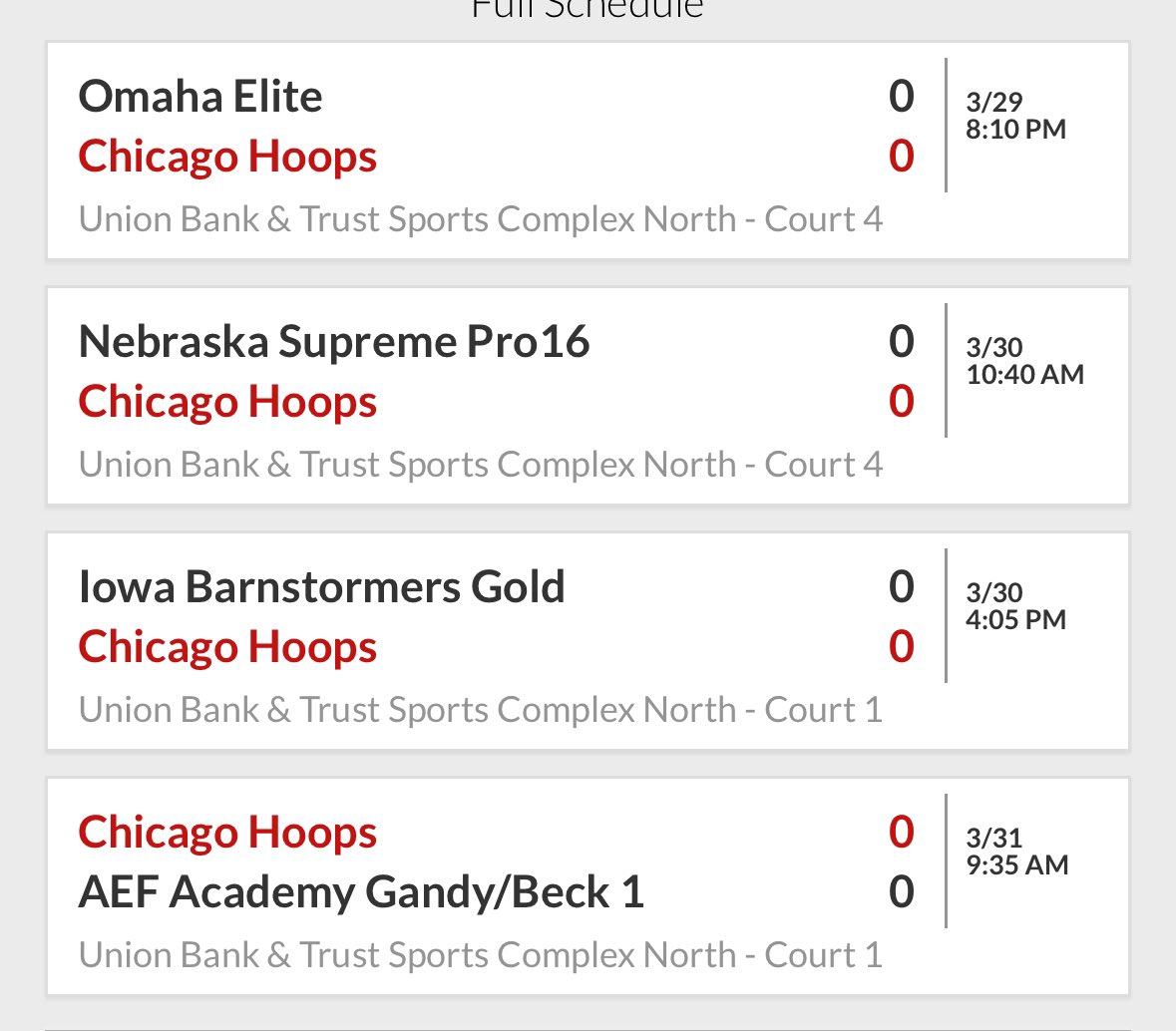 17U kicks off their 2024 Spring Season tonight in Omaha in the @RL_Hoops Omaha Showcase. Roster 0️⃣ - @brad1eystratton 1️⃣- Mo Lawal 2️⃣- @khaliljones2_ 4️⃣- @KJMorris2025 7️⃣- @hasanjohnson9 1️⃣1️⃣- @Aydenfarrare 1️⃣2️⃣ - @CalebLindsey25 2️⃣5️⃣- @jake_r111 @RL_HoopsIL @CoachTreal2